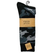 Wholesale - 2pk FRYE & CO CAMO BOOT SOCKS SIZE 10-13, UPC: 193159147358